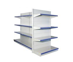 Double Sided Supermarket Rack