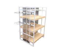 Fashion Steel with Wood Rack Latest Style