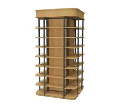 Fashion Steel with Wood Rack Latest Style 