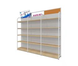 Fashion Steel with Wood Rack Latest Style