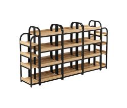 Fashion Steel with Wood Rack Latest Style 