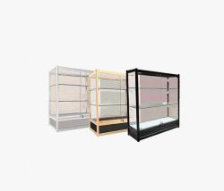 铝合金玻璃矮柜