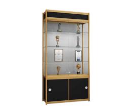 Glass Door Display High Cabinet 