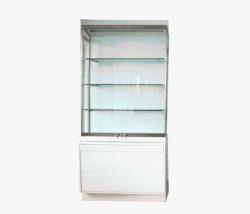 Glass Door Display High Cabinet 