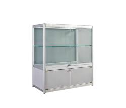 铝合金玻璃矮柜